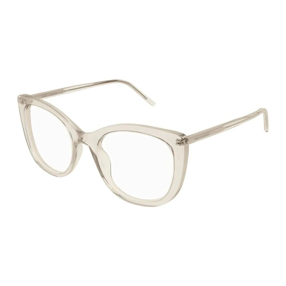 NEW SAINT LAURENT EYEGLASSES, SL778 004 BEIGE WOMEN EYEWEAR SL 778 004